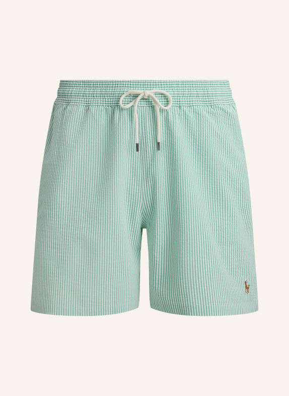 POLO RALPH LAUREN Badeshorts MINT / WEISS