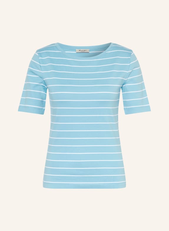 MAERZ MUENCHEN Tričko TYRKYSOVÁ / BÍLÁ