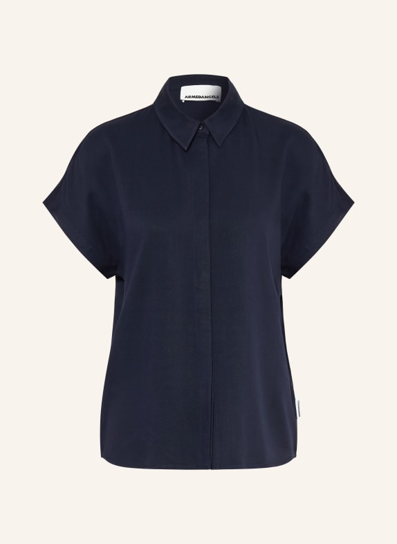 ARMEDANGELS Hemdbluse LARISAANA DUNKELBLAU