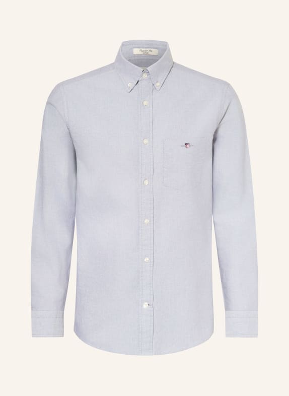 GANT Košile Oxford Regular Fit ŠEDÁ