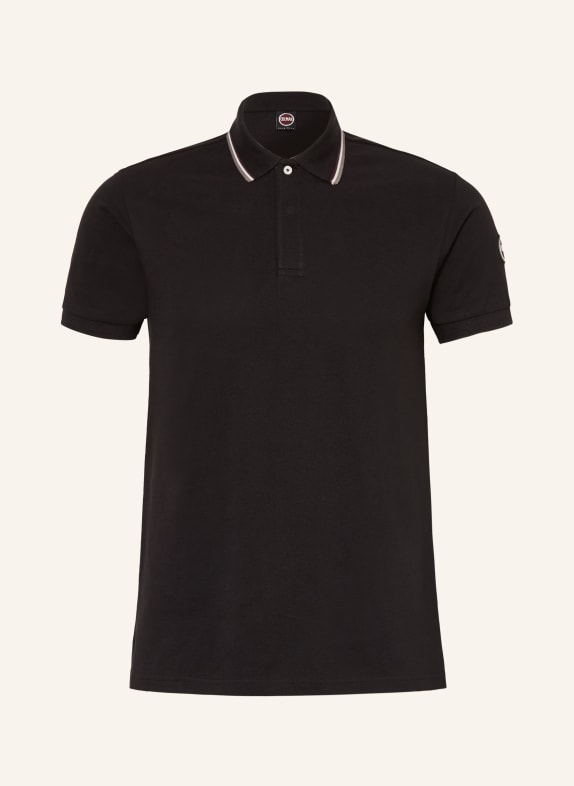 COLMAR Polokošile z piké ČERNÁ / TMAVĚ HNĚDÁ / ČERNOŠEDÁ