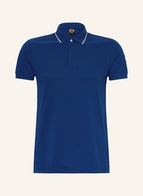 COLMAR Polokošile z piké MODRÁ / TMAVĚ HNĚDÁ / ČERNOŠEDÁ