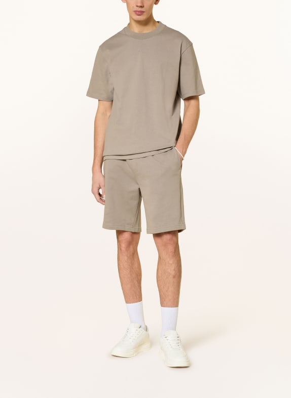 HUGO Sweatshorts DAYONO TAUPE
