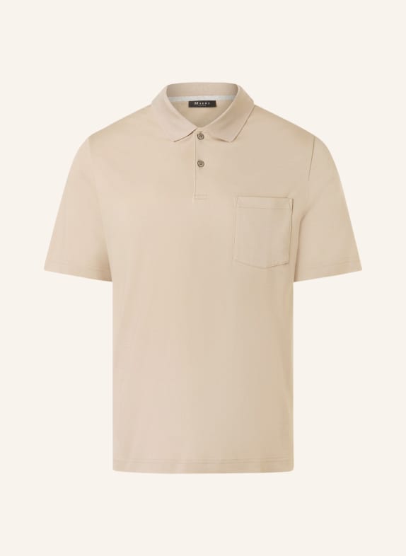 MAERZ MUENCHEN Jersey polo shirt BEIGE