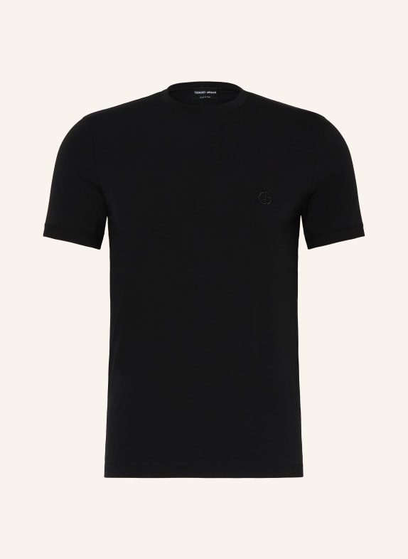 GIORGIO ARMANI T-shirt CZARNY