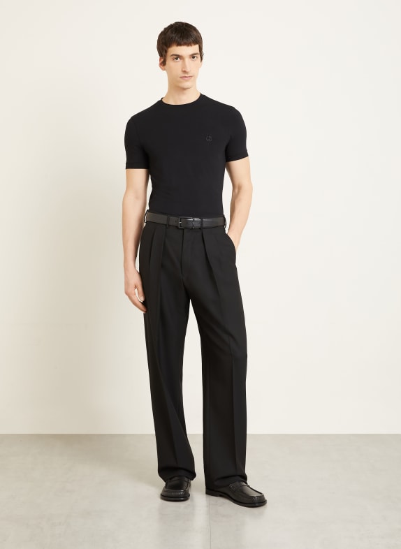 GIORGIO ARMANI T-Shirt SCHWARZ