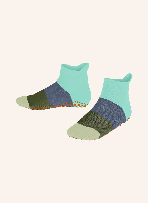 FALKE Stoppersocken COLOUR BLOCK 7218 spearmint