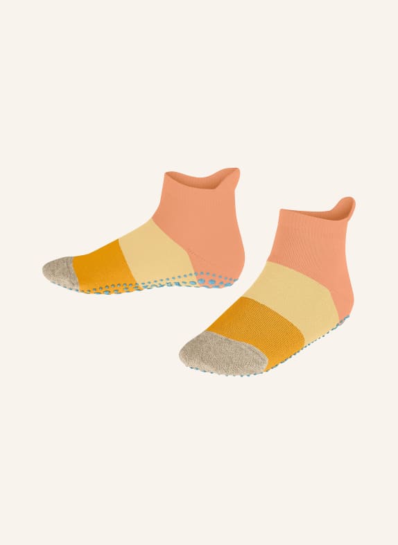 FALKE Stoppersocken COLOUR BLOCK 8766 peach