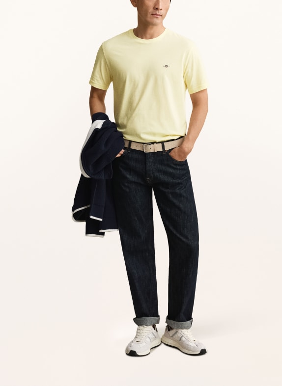 GANT T-shirt LJUSGUL