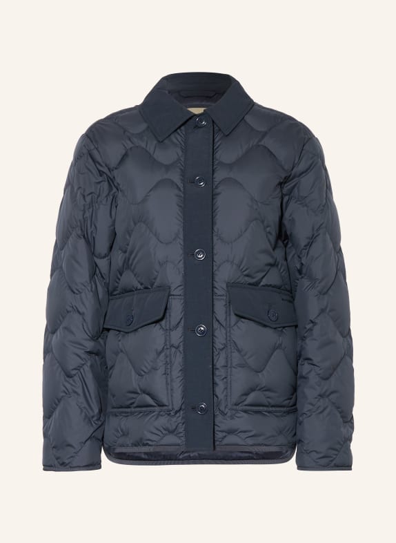 WOOLRICH HERITAGE quilted jacket DARK BLUE