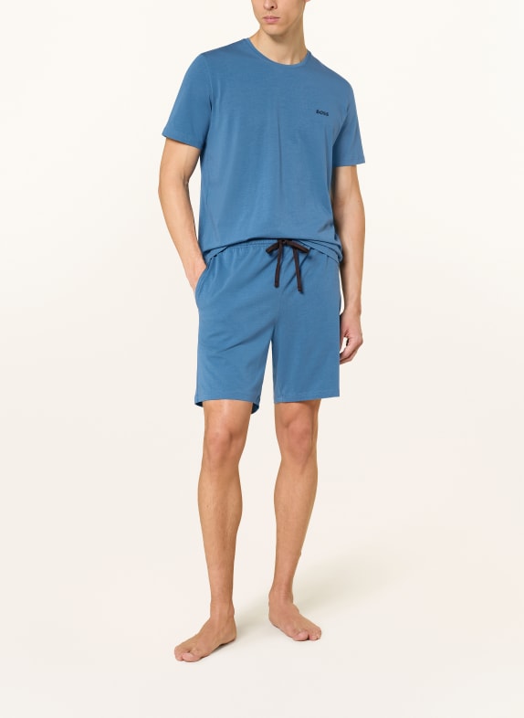 BOSS Lounge-shorts MIX&MATCH BLÅ