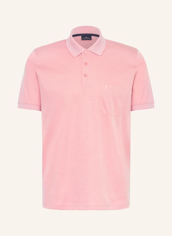 RAGMAN Koszulka polo z piki RÓŻOWY