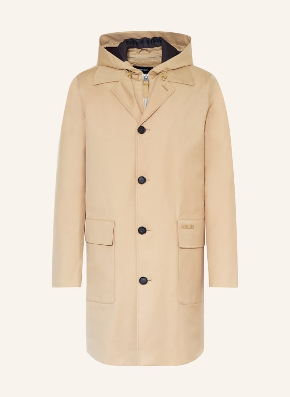 Mackage Płaszcz puchowy MATHIAS BEŻOWY