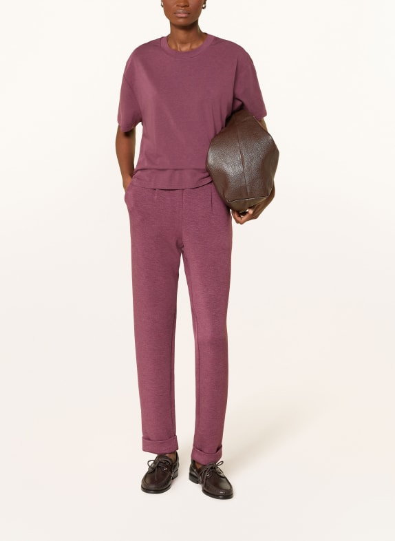 VARLEY Joggingbroek THE ROLLED CUFF PANTS DONKERROOD
