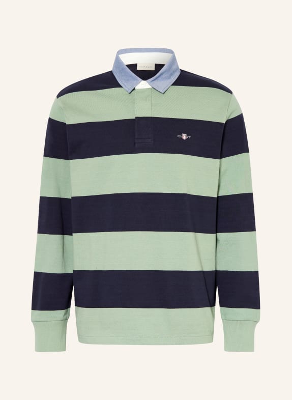GANT Rugbyshirt DUNKELBLAU / BLAUGRAU / MINT