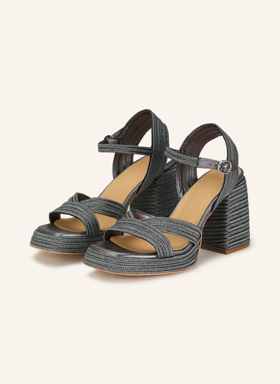Castaner VALLE sandals PLATINUM