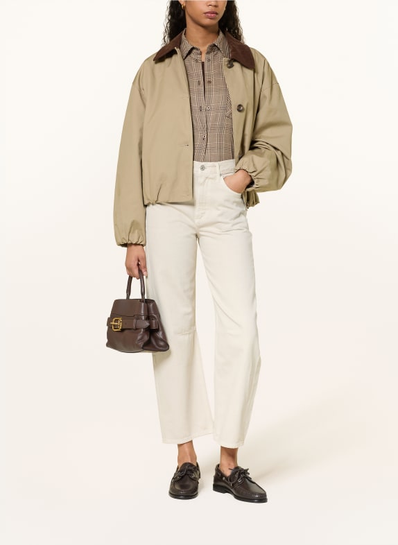 CITIZENS of HUMANITY Cropped jeans MIRO ALMONDETTE (med/light brown)