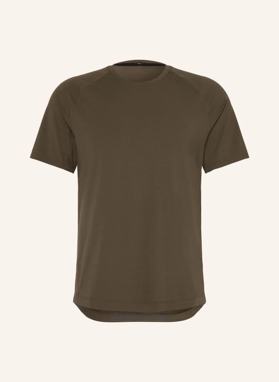 lululemon Tričko LICENSE TO TRAIN TMAVĚ ZELENÁ