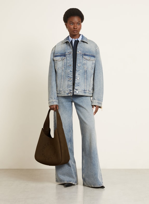 STELLA McCARTNEY sac à provisions MARRON FONCÉ