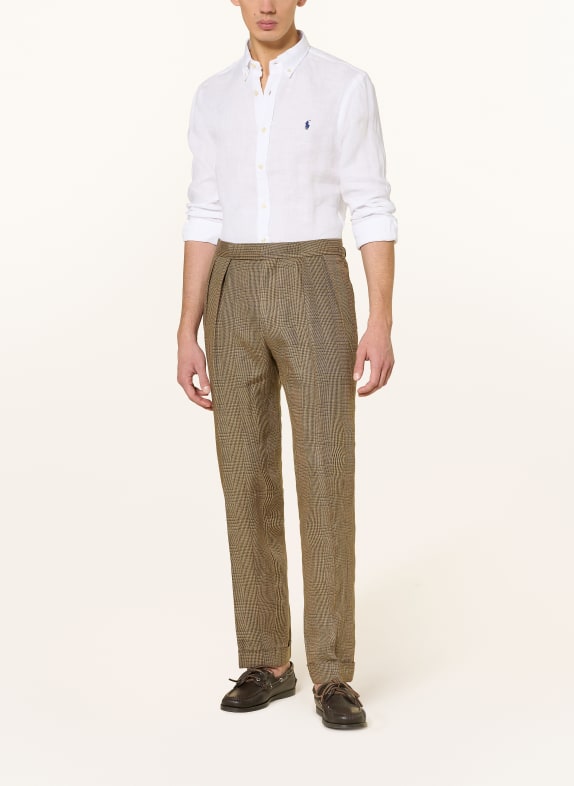 POLO RALPH LAUREN Linnen hemd Slim Fit WIT