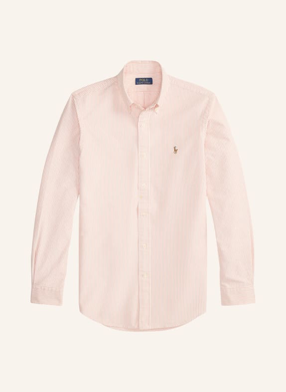 POLO RALPH LAUREN Koszula custom fit POMARAŃCZOWY / BIAŁY