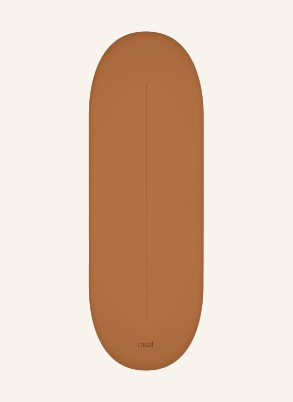 casall Podložka na jógu GRIP&CUSHION III HNĚDÁ