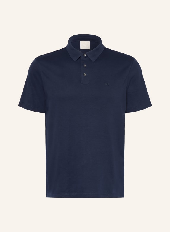 Calvin Klein Jersey-Poloshirt Classic Fit DUNKELBLAU