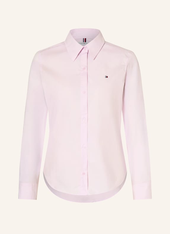 TOMMY HILFIGER Košilová halenka RŮŽOVÁ