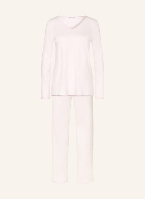 HANRO COTTON SILK pyjamas LIGHT PINK