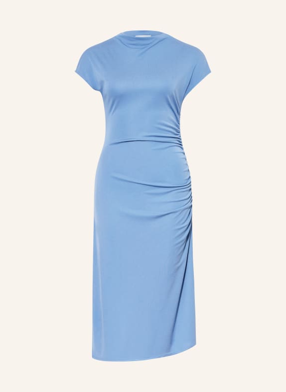 TIGER OF SWEDEN Pouzdrové šaty ALIZ z žerzeje MODRÁ