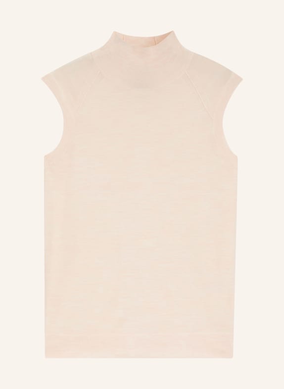 BOSS Pletený top FIPINI SVĚTLE RŮŽOVÁ