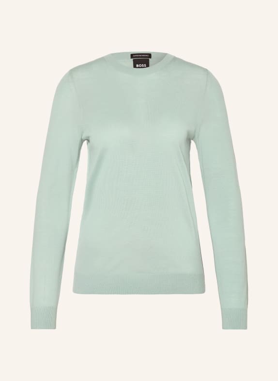 BOSS Svetr FERPINA TYRKYSOVÁ