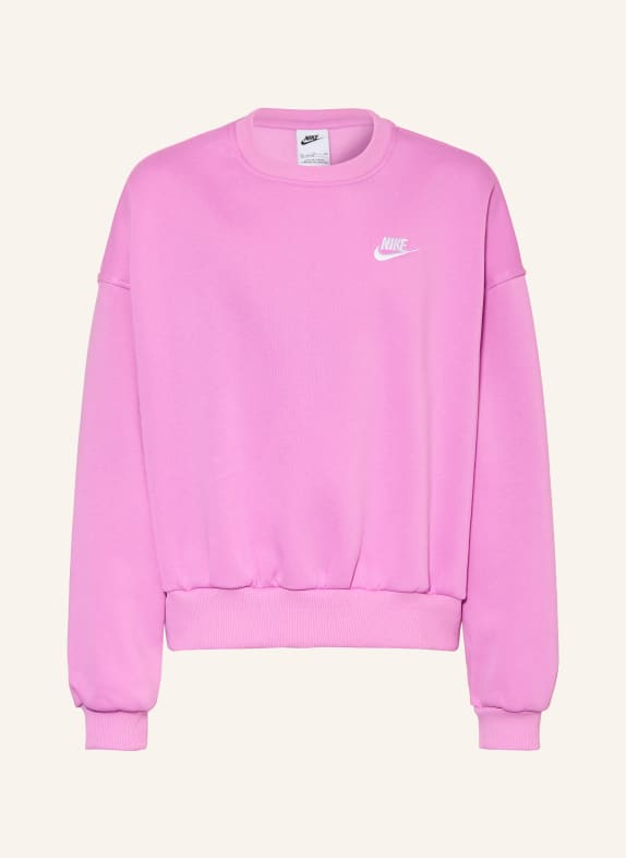 Nike Sweatshirt ROSA / WEISS
