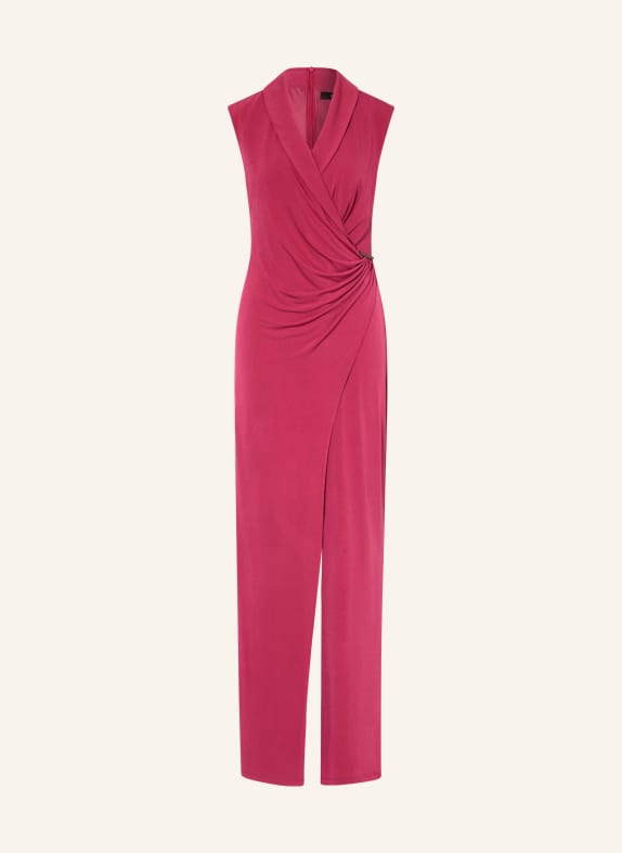 Vera Mont Jumpsuit in Wickeloptik FUCHSIA