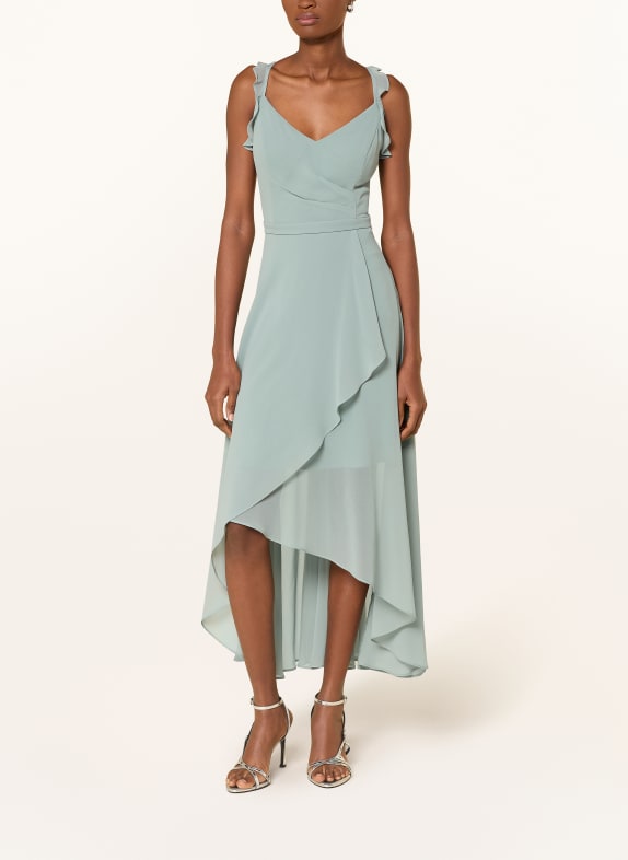 VM Vera Mont Cocktailkleid mit Volants MINT