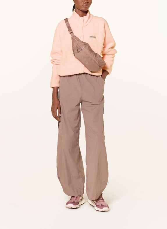 Columbia JASPER RIDGE™ PEBBLED Fleece Half-zip Sweater PINK