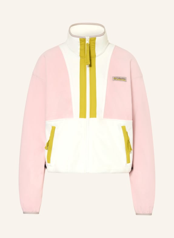 Columbia Fleecová bunda BACKBOWL™ II RŮŽOVÁ / OLIVOVÁ / BÍLÁ