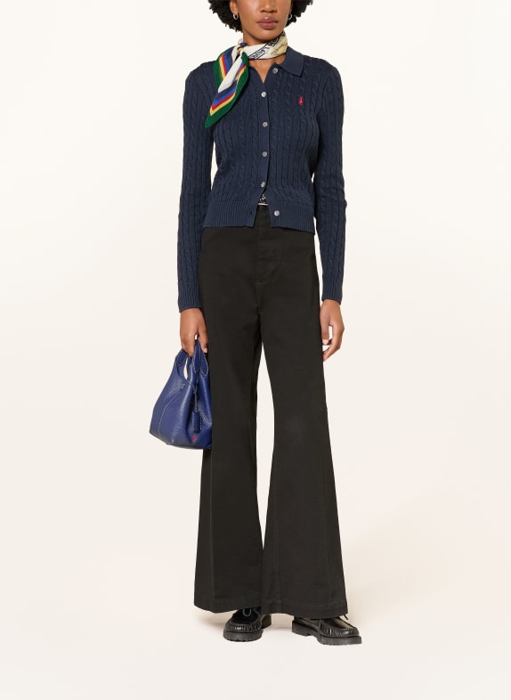 POLO RALPH LAUREN breiwerk DONKERBLAUW / ROOD