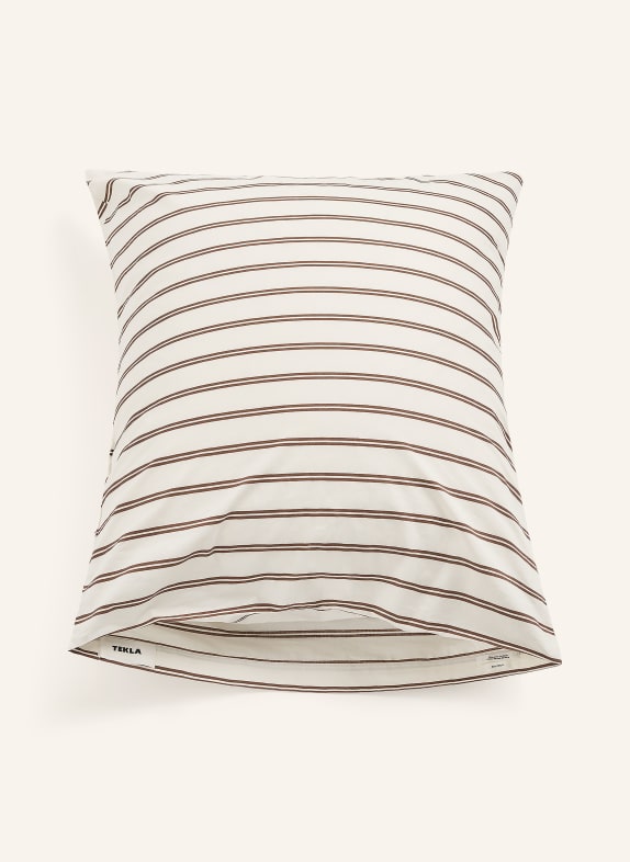 TEKLA Kissenbezug CREME / BRAUN