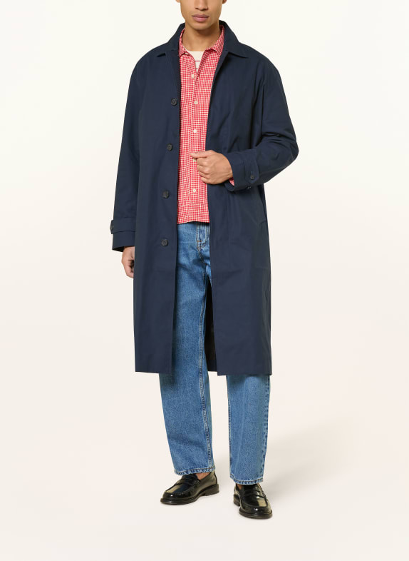 NN.07 Trenčkot GIBSON TMAVĚ MODRÁ