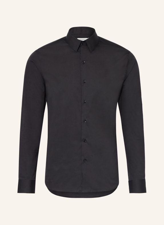 SANDRO Hemd Slim Fit SCHWARZ
