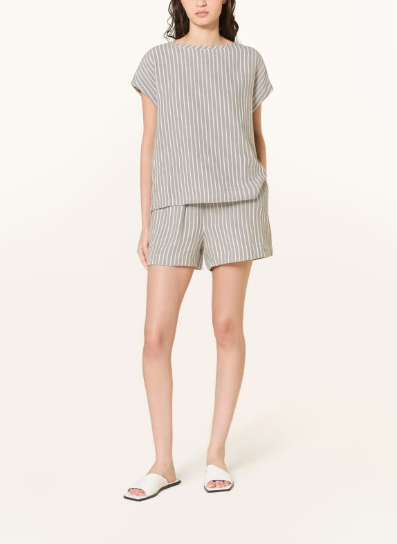 Juvia Mousseline short VERA KAKI / ECRU