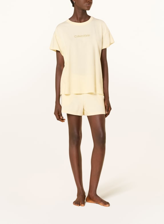 Calvin Klein Loungeshorts LICHTGEEL / WIT