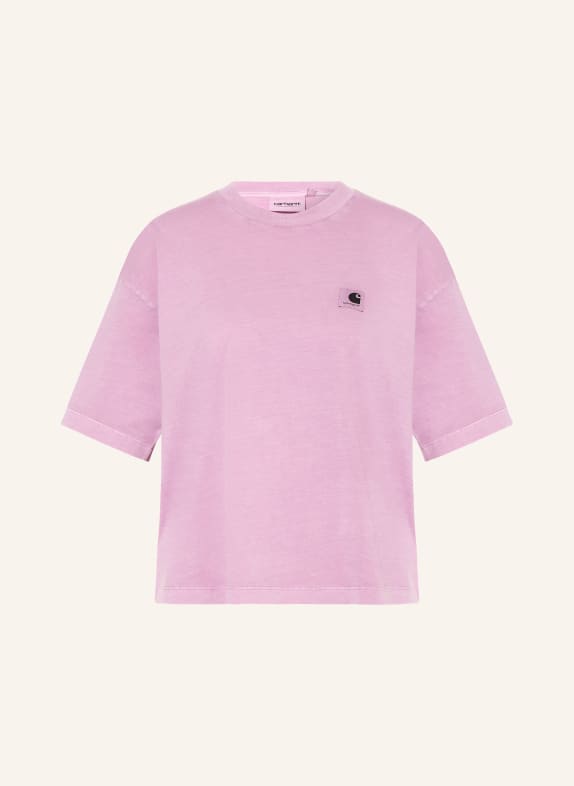carhartt WIP Tričko NELSON SVĚTLE FIALOVÁ