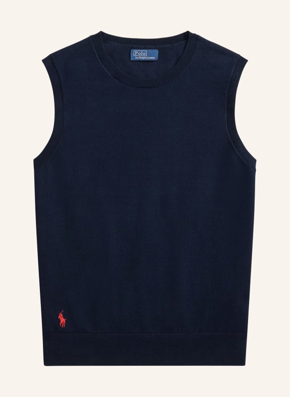 POLO RALPH LAUREN Sweater vest DARK BLUE