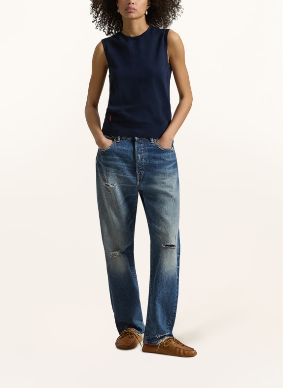 POLO RALPH LAUREN Pullunder DONKERBLAUW