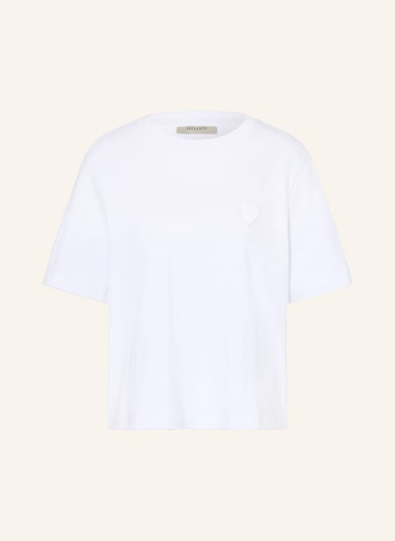 ALLSAINTS Tričko LOVER LISA BÍLÁ