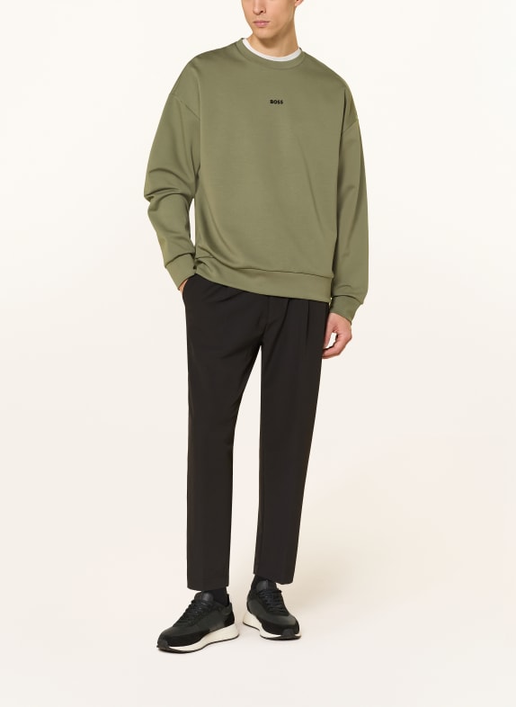BOSS Sweatshirt STENSON KHAKI