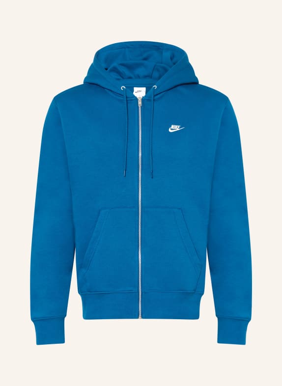 Nike Mikina CLUB MODRÁ