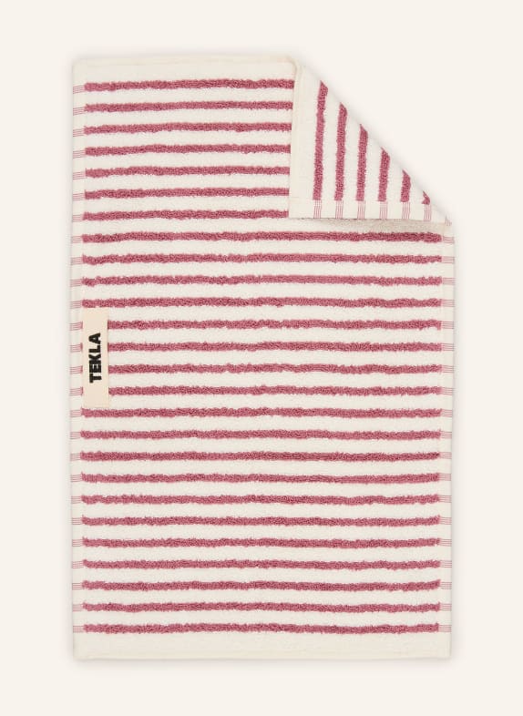 TEKLA ręcznik dla gości BRUDNY RÓŻ / KREMOWY